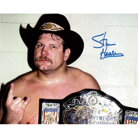 Stan Hansen Promo - AUTOGRAPHED