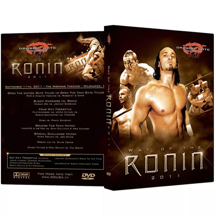 Dragon Gate USA Way of the Ronin 2011 DVD