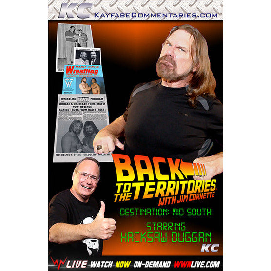 Back to the Territories with Jim Cornette - Mid South DVD