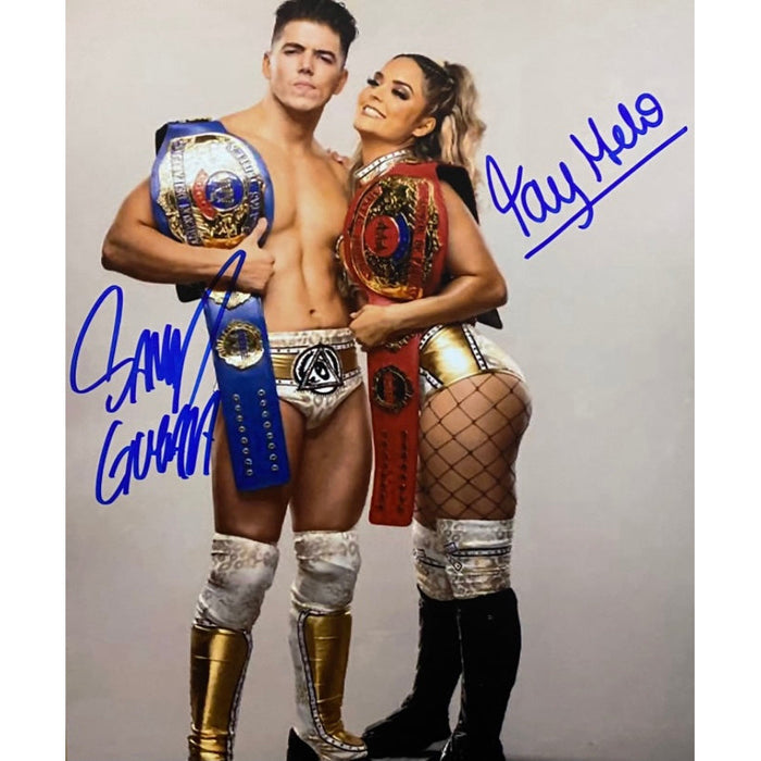 Sammy Guevara & Tay Conti Promo Dual - AUTOGRAPHED
