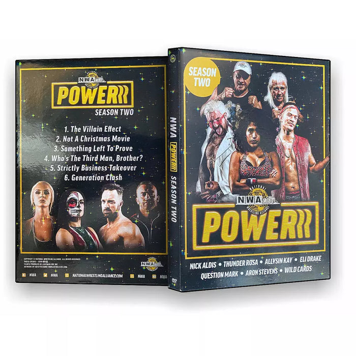 NWA Powerrr Season 2 DVD Set Highspots UK