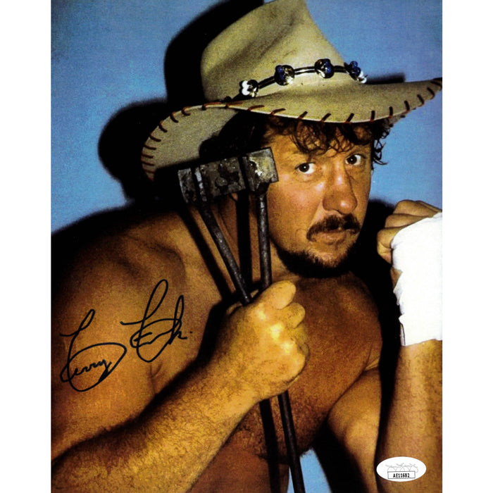 Terry Funk Promo - Autographed