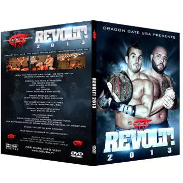 Dragon Gate USA - Revolt 2013 DVD