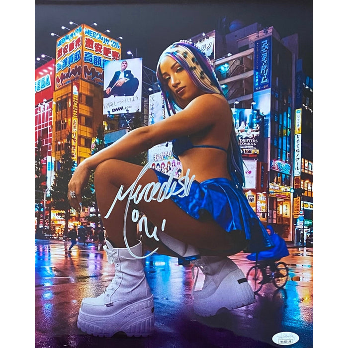 Mercedes Monet Metallic 11 x 14 Poster - JSA AUTOGRAPHED