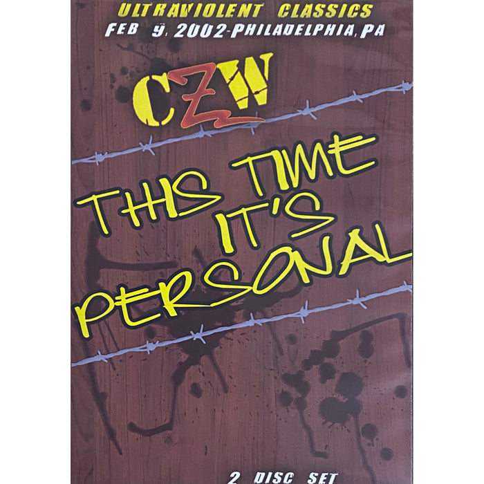CZW - This Time Its Personal Double DVD-R