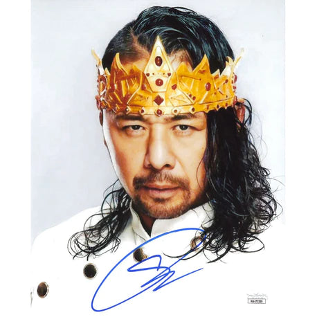 SHINSUKE NAKAMURA PROMO - AUTOGRAPHED