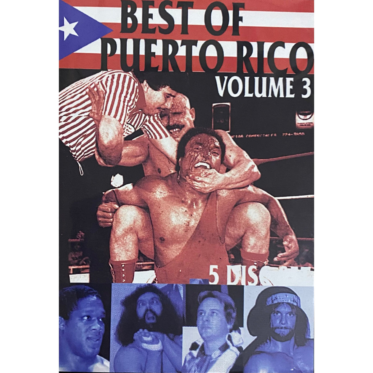 レア！希少！【BEST OF PUERTO RICO】プロレスDVD Best of Puerto Rico - Volume 3 DVD-R Set — Highspots UK
