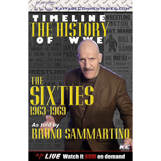 Timeline of WWE - The Sixties with Bruno Sammartino DVD