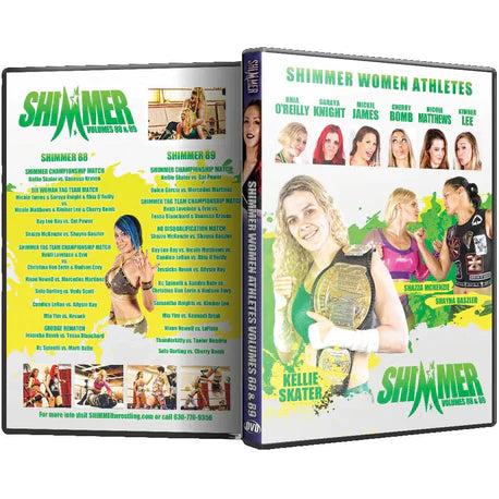 Shimmer - Women Athletes Vol 88 and 89 Double DVD Set