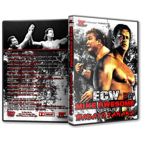 ECW - Mike Awesome vs Masato Tanaka Triple DVD-R Set