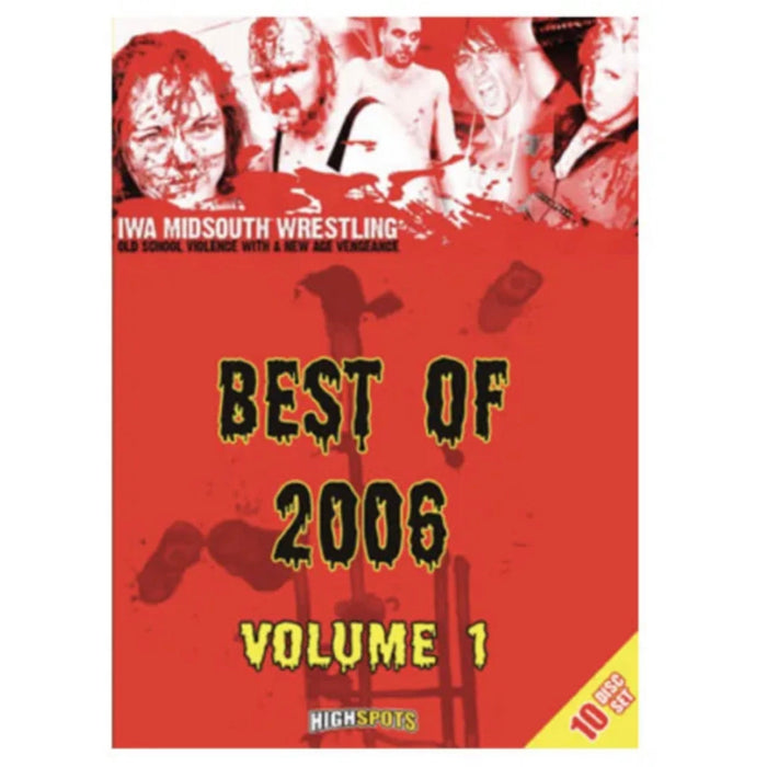 IWA Mid-South 10 Disc Set - Best of 2006 Volume 1 DVD-R