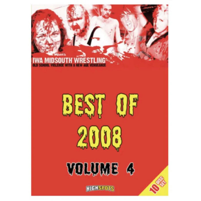 IWA Mid-South 10 Disc Set - Best of 2008 Volume 4 DVD-R