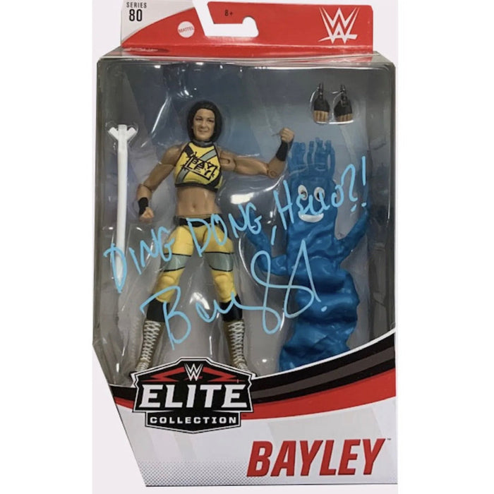 Bayley Series 80Elite WWE Figure- Autographed