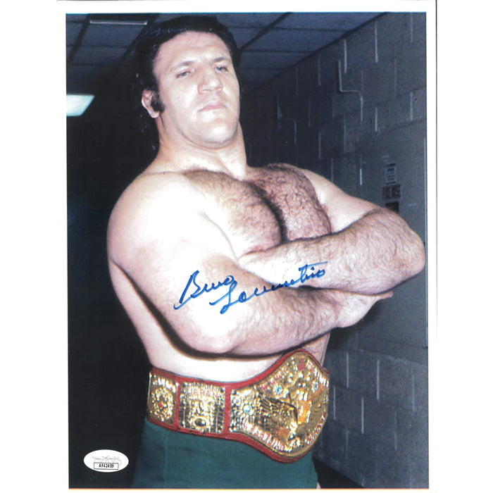 Bruno Sammartino 8.5 x 11 Promo - Autographed