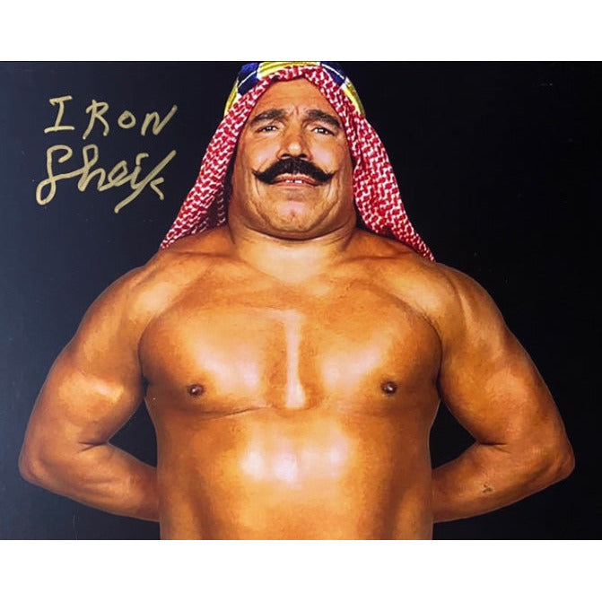 Iron Sheik Promo - Autographed