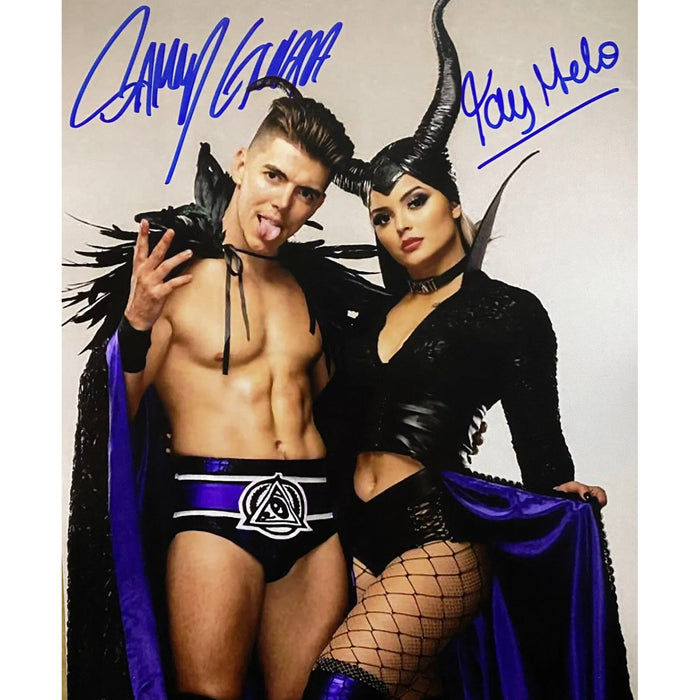 Sammy Guevara & Tay Conti Promo Dual - AUTOGRAPHED