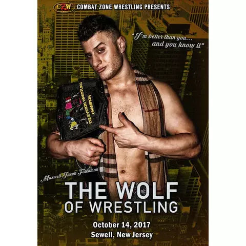 CZW - The Wolf of Wrestling DVD-R
