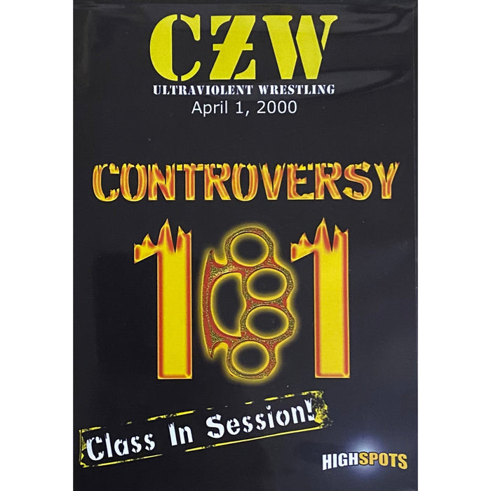 CZW - Controversy 101 DVD-R