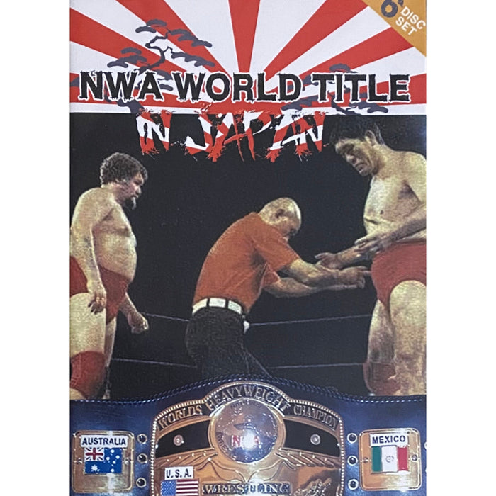 NWA World Title in Japan 6 DVD-R Set