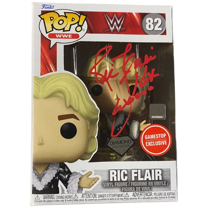 Ric Flair WWE Funko POP Series 82 Figure - AUTOGRAPHED