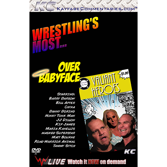 Wrestlings Most Over Babyface and Heel DVD-R