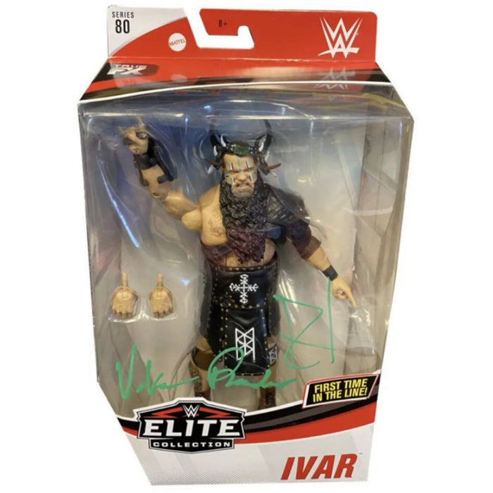 Ivar WWE Elite Figure - AUTOGRAPHED