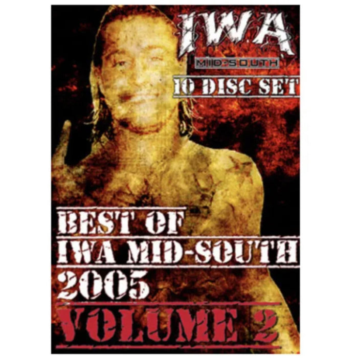 IWA Mid-South 10 Disc Set - Best of 2005 Volume 2 DVD-R