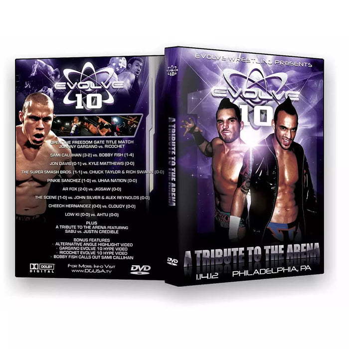 EVOLVE 10 - A Tribute to the Arena DVD