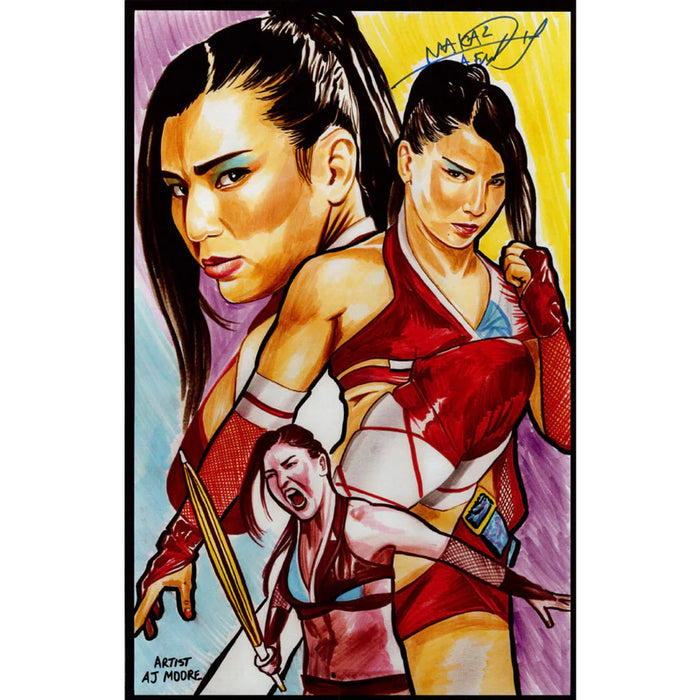 Hikaru Shida 11x17 Print - AUTOGRAPHED