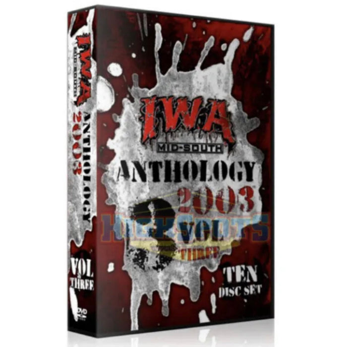 IWA Mid-South 10 Disc Set - 2003 Anthology Volume 3 DVD-R