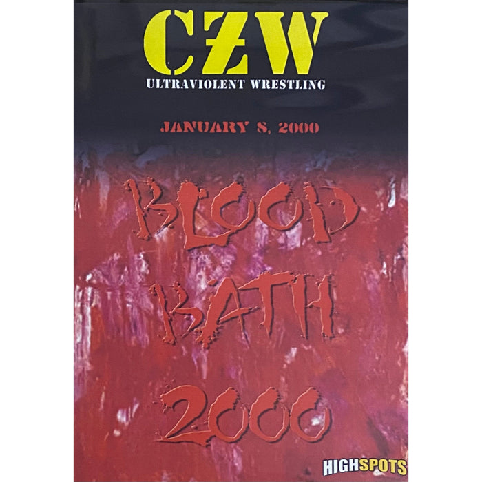 CZW - Bloodbath 2000 DVD-R