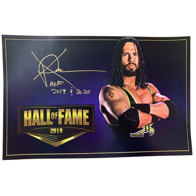 X Pac 11x17 Hall Of Fame Poster - AUTOGRAPHED