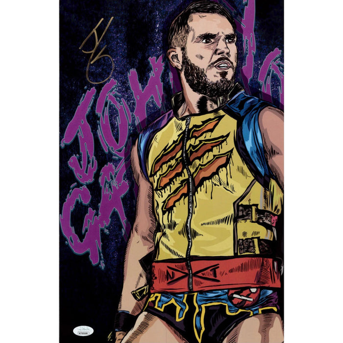 Johnny Gargano 11x17 Art Work - AUTOGRAPHED