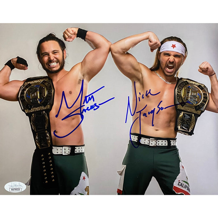 The Young Bucks Promo - Autographed