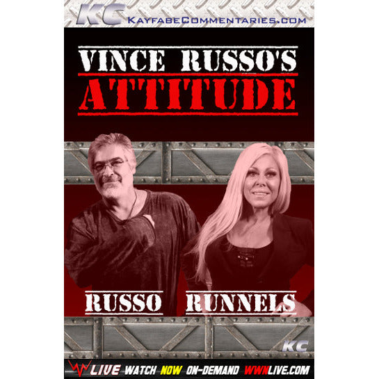 Vince Russo Attitude - Terri Runnels DVD-R