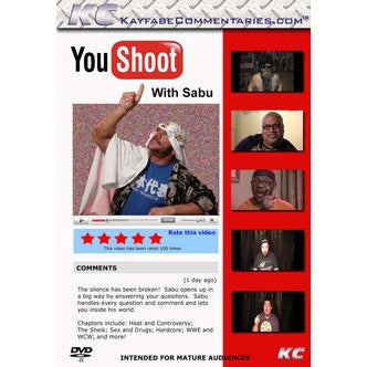 You Shoot - Sabu DVD-R