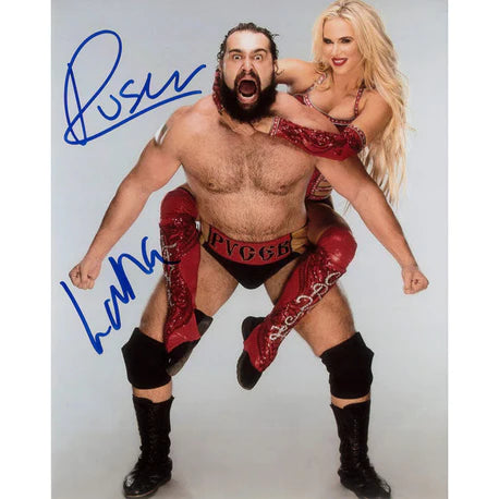 Rusev and Lana Promo - AUTOGRAPHED
