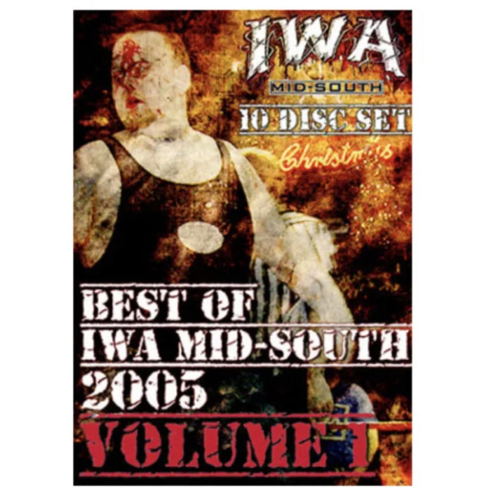 IWA Mid-South 10 Disc Set - Best of 2005 Volume 1 DVD-R