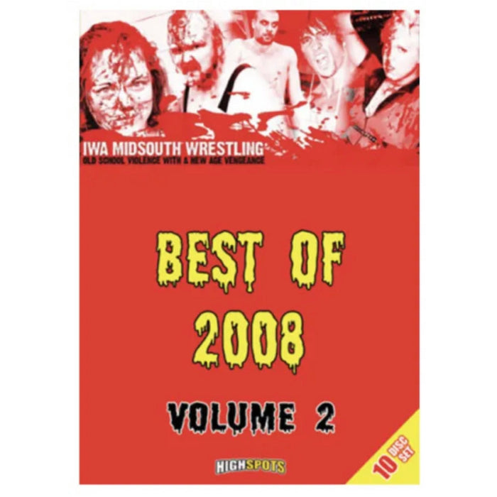 IWA Mid-South 10 Disc Set - Best of 2008 Volume 2 DVD-R