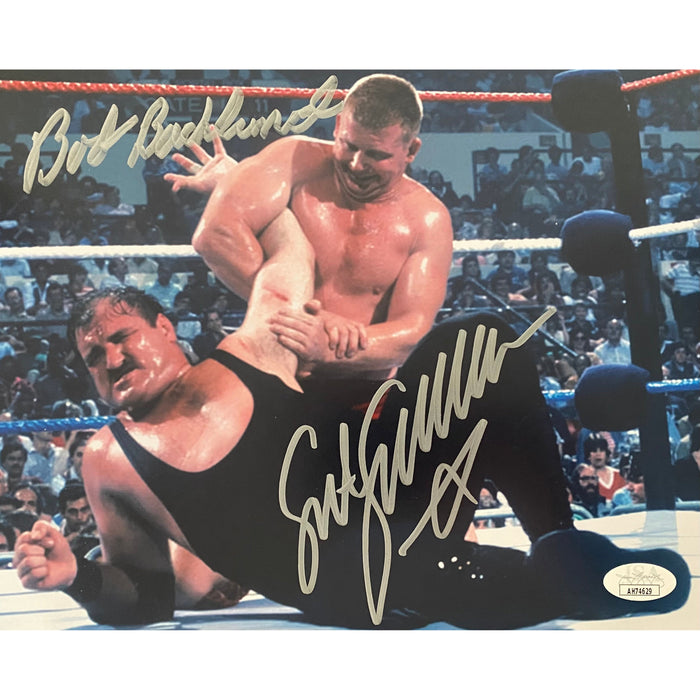 Sgt Slaughter & Bob Backlund Promo - Dual JSA Autographed