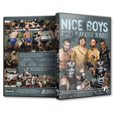 Pro Wrestling Guerrilla - Nice Boys Dont Play Rock n Roll DVD