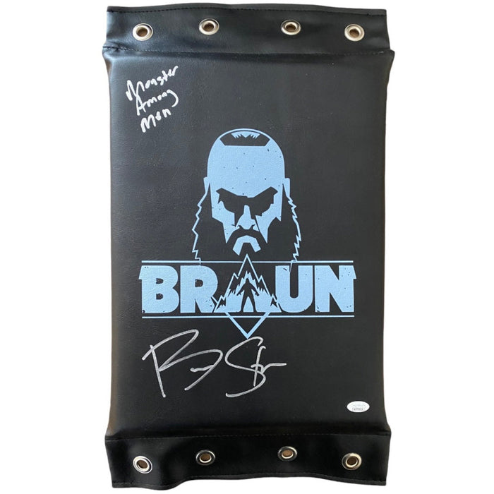 BRAUN STROWMAN - TURNBUCKLE PAD - AUTOGRAPHED