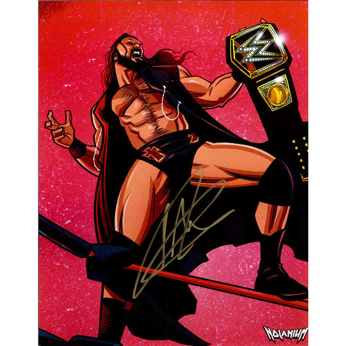 Drew McIntyre 11x14 Art Print - AUTOGRAPHED