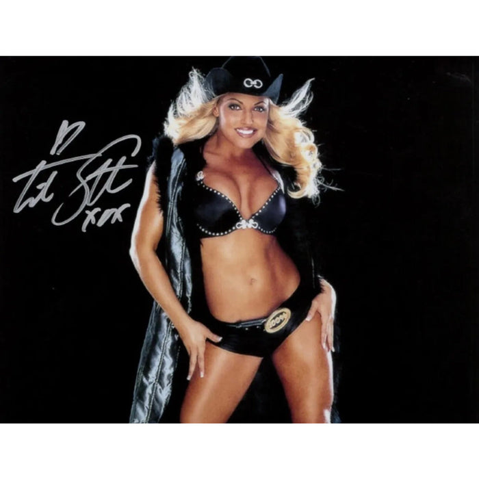 Trish Stratus Promo - AUTOGRAPHED