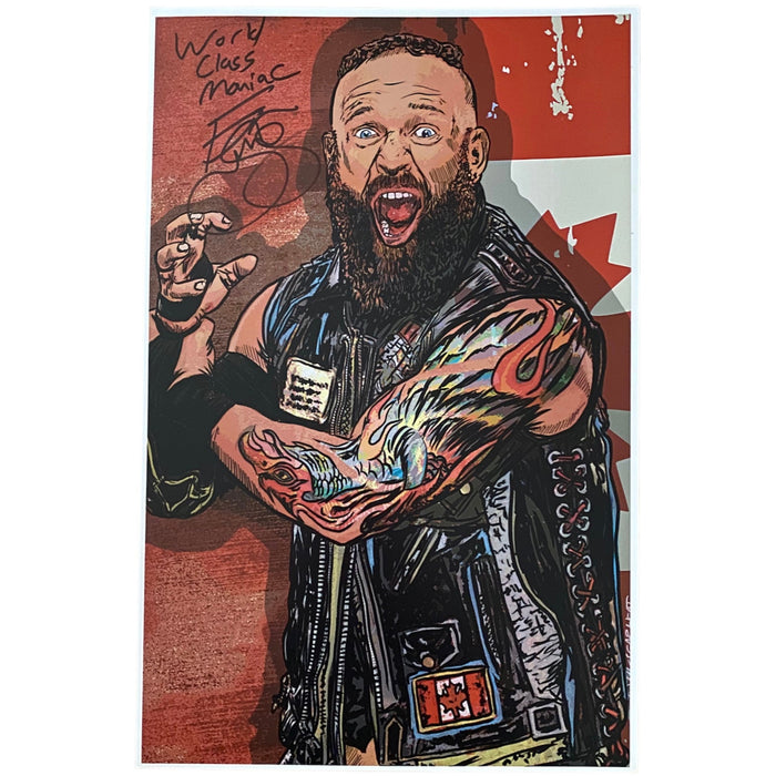 Eric Young 11x17 Art Piece - AUTOGRAPHED