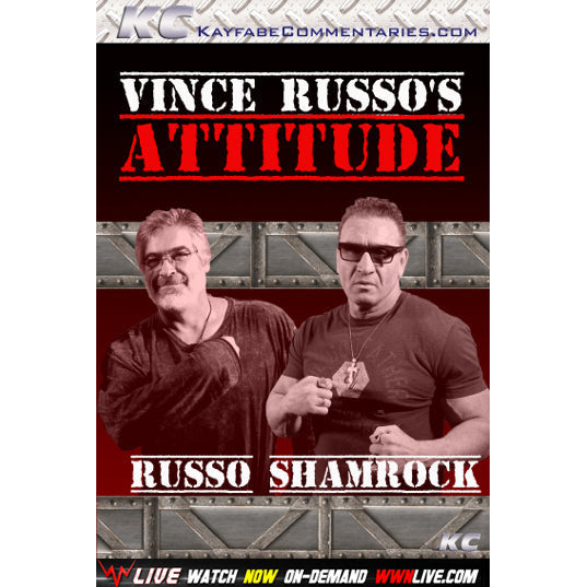 Vince Russo Attitude - Ken Shamrock DVD-R