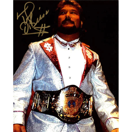 Ted Dibiase Promo - Autographed